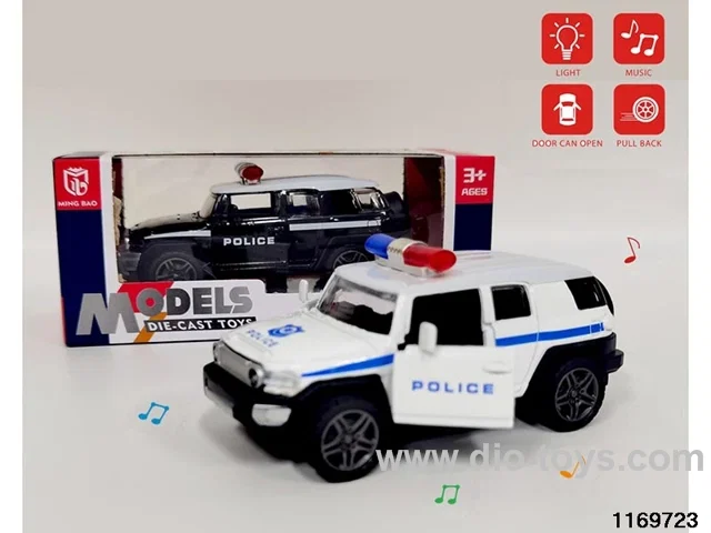 1:32 alloy pull back car W L/M