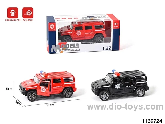 1:32 alloy pull back car