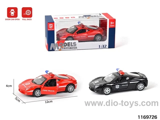 1:32 alloy pull back car