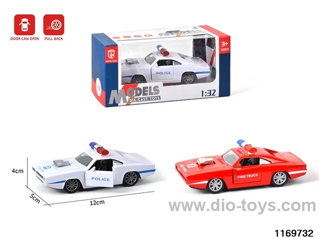 1:32 alloy pull back car