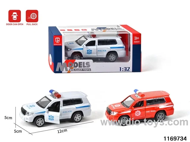 1:32 alloy pull back car