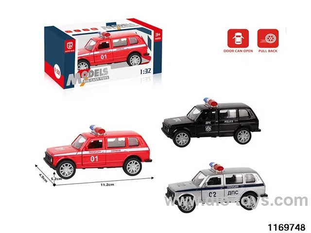 1:32 alloy pull back car