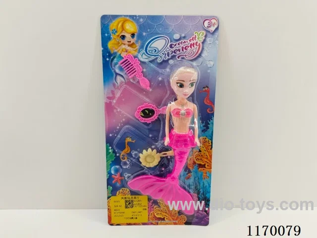 7 inch Mermaid Barbie with Lights