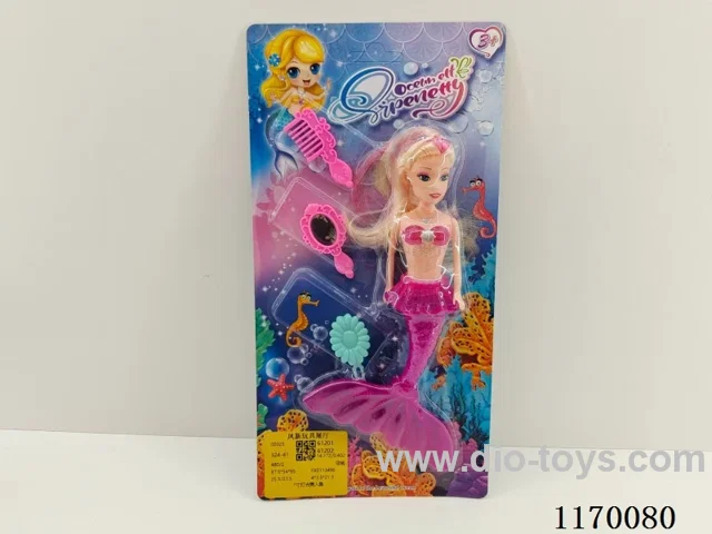 7 inch Mermaid Barbie with Lights