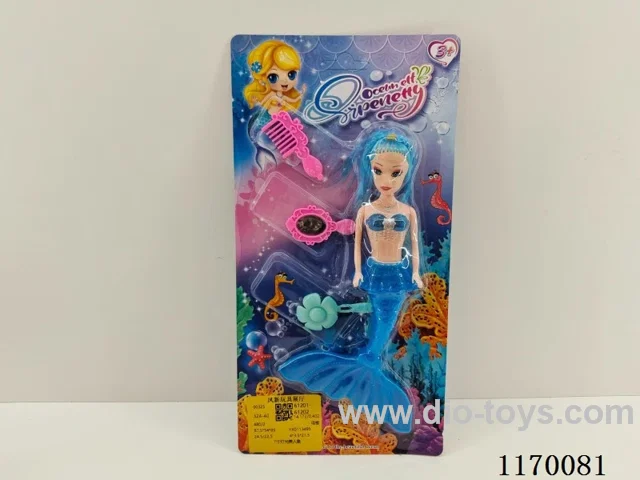 7 inch Mermaid Barbie with Lights