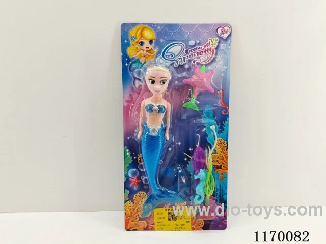 7 inch Mermaid Barbie with Lights