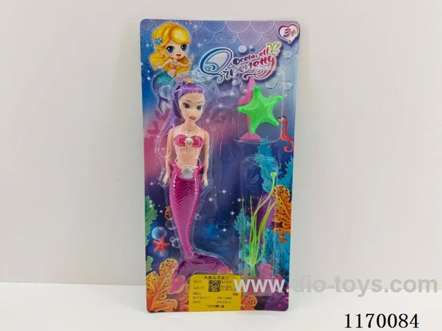 7 inch Mermaid Barbie with Lights