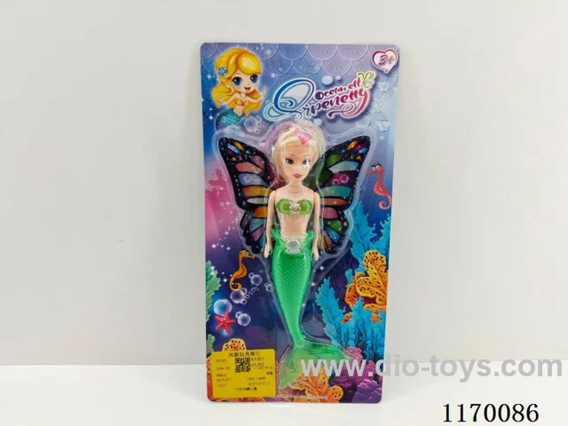 7 inch Mermaid Barbie with Lights