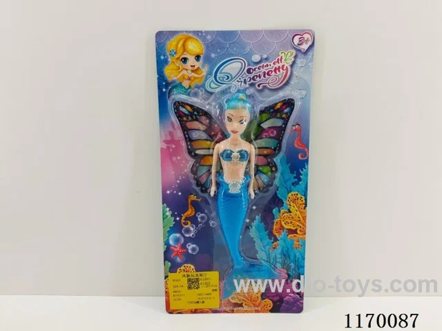 7 inch Mermaid Barbie with Lights