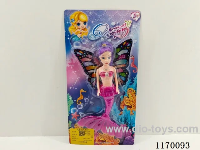 7 inch Mermaid Barbie with Lights