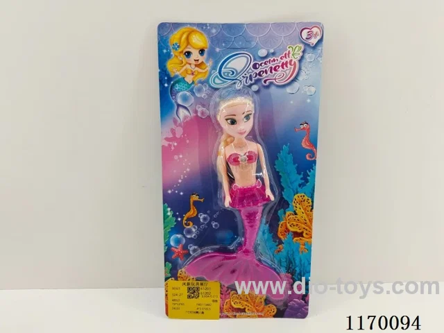 7 inch Mermaid Barbie with Lights
