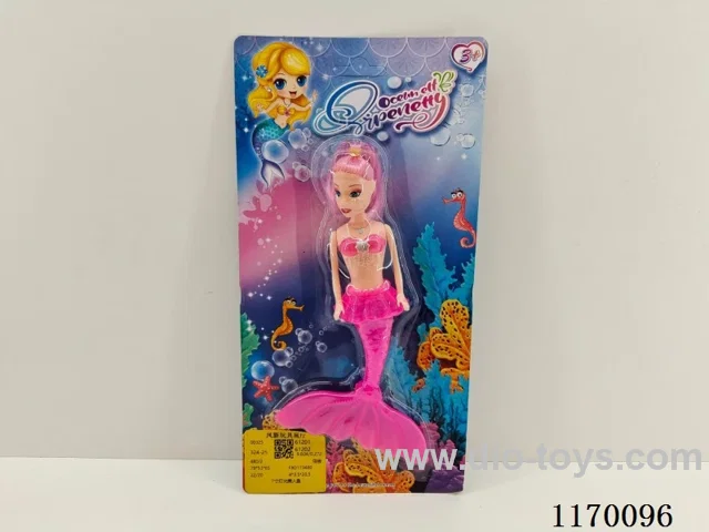 7 inch Mermaid Barbie with Lights