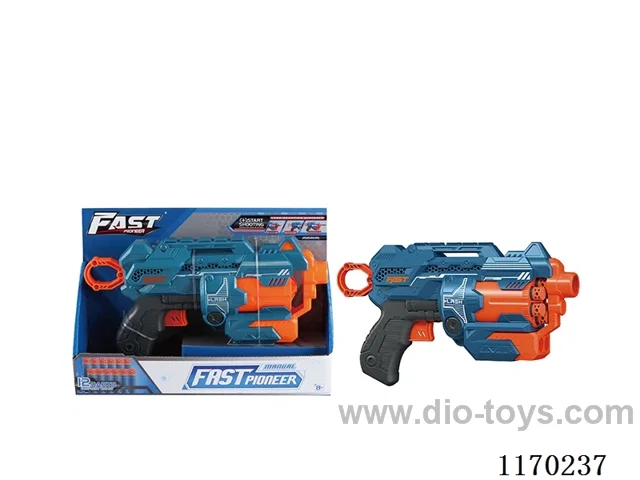Manual soft bullet gun