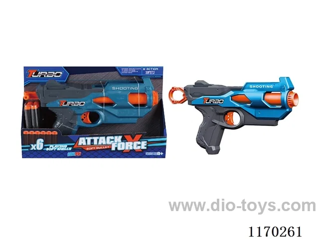 Manual soft bullet gun