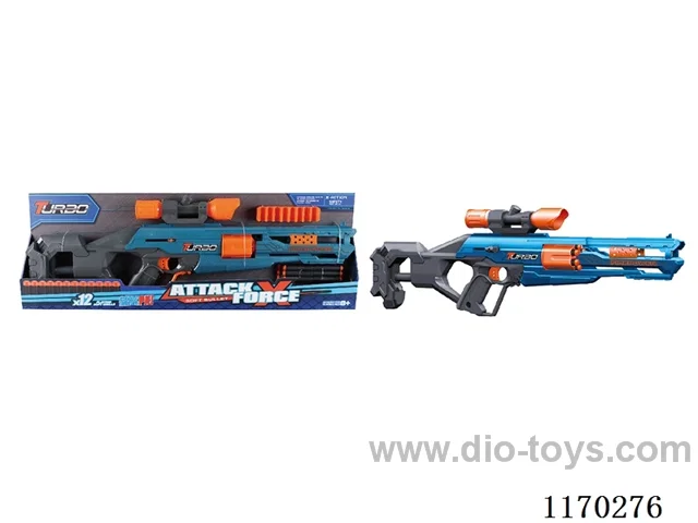 Manual soft bullet gun