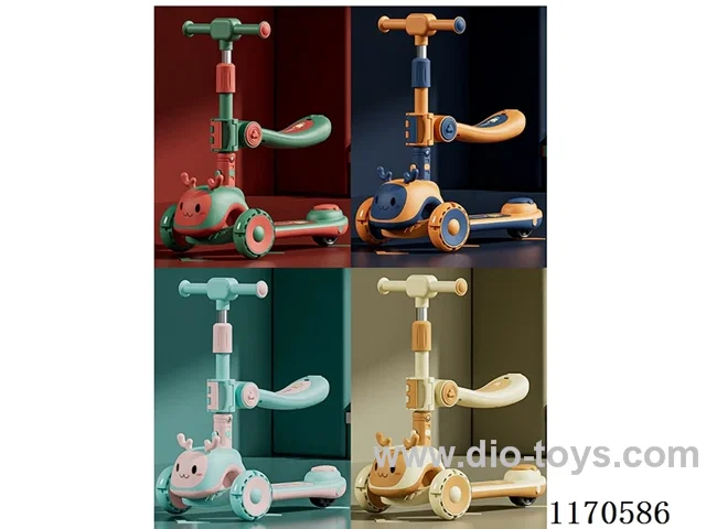 Scooter with seat