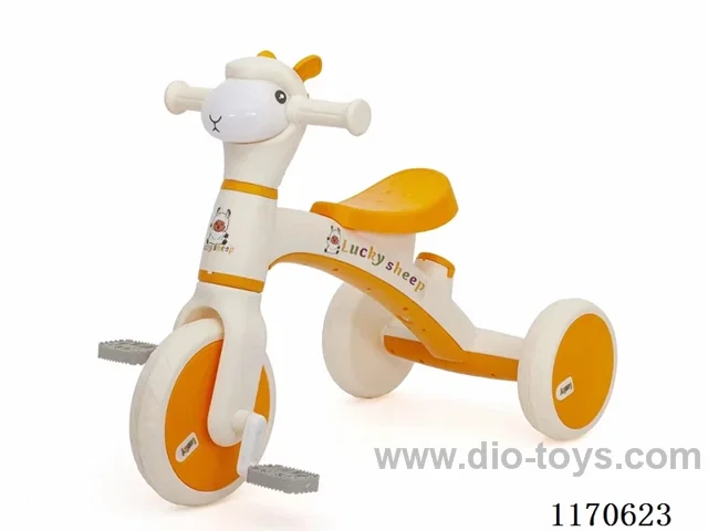 Alpaca Children's Tricycle Stroller with Lights and Music