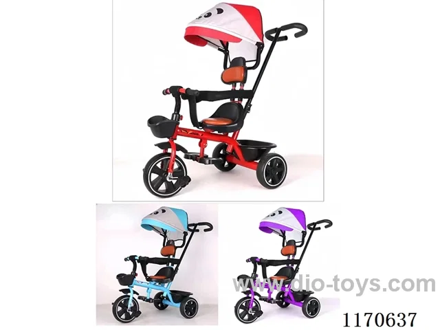 Children's Tricycle 4-in-1 Walking Stroller