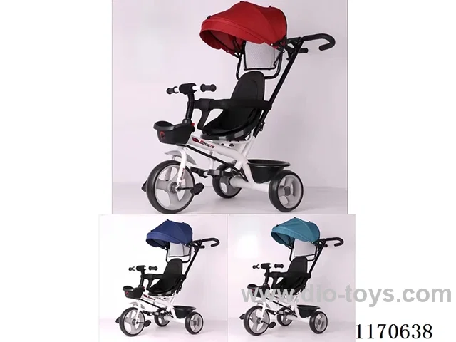 Children's Tricycle 4-in-1 Walking Stroller