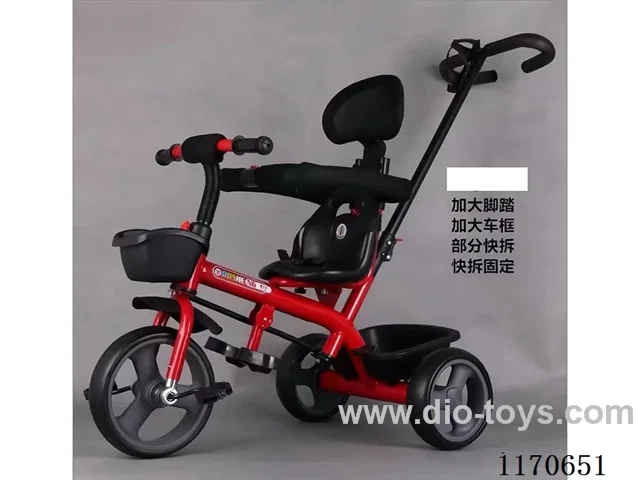 Children's tricycle 4-in-1 baby walker