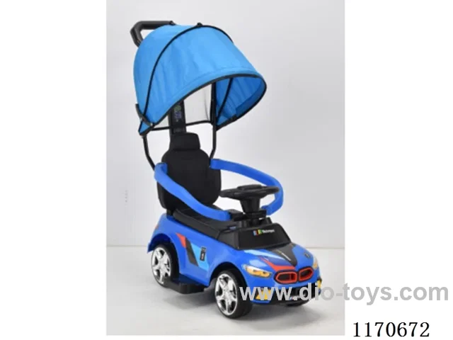 Children's strollers with push handle fence awning stroller