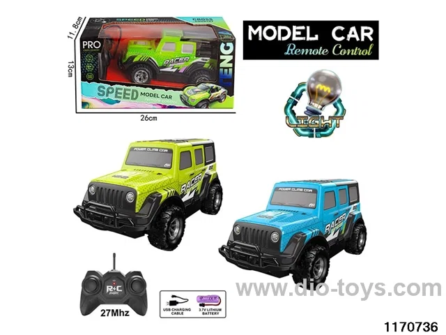 27MHZ 1：20 4ch RC car with light