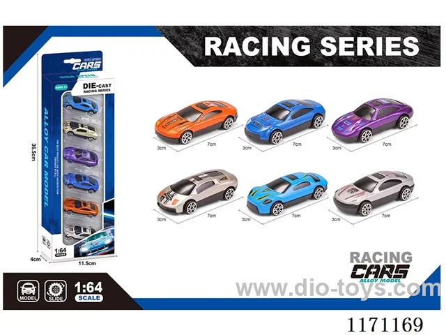 Alloy skating simulation car 6 mixed(6pcs/box)