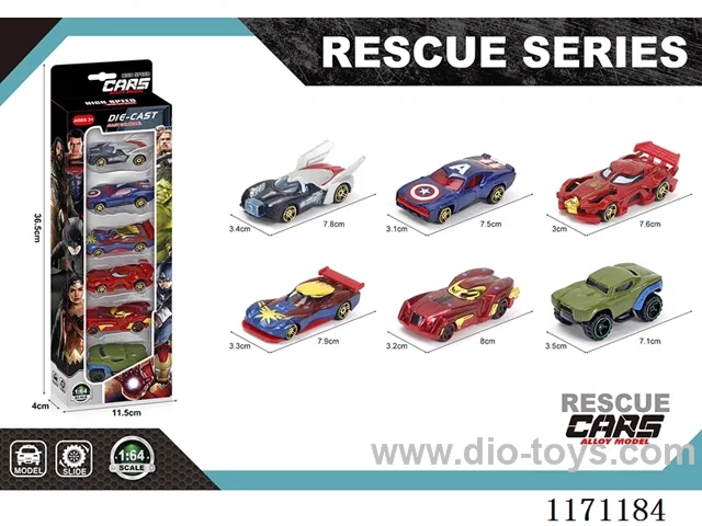 Alloy Scooter Avengers 6 mixes