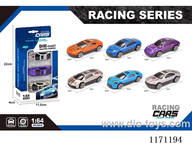 Alloy Scooter Simulation Vehicle 6 Mixed(3pcs/box)