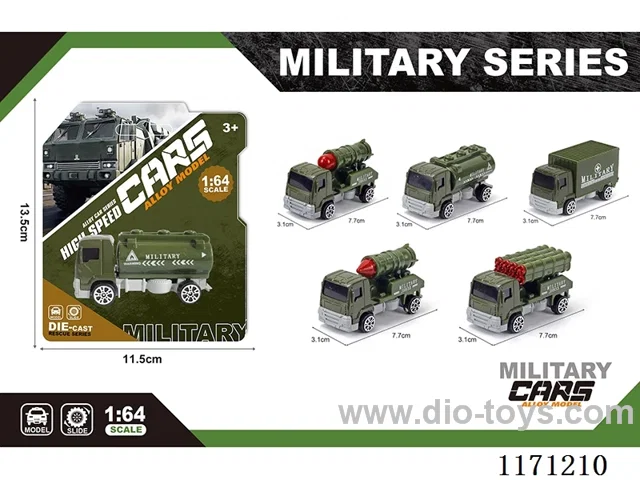 Alloy skidding short head military vehicle 5 mixes