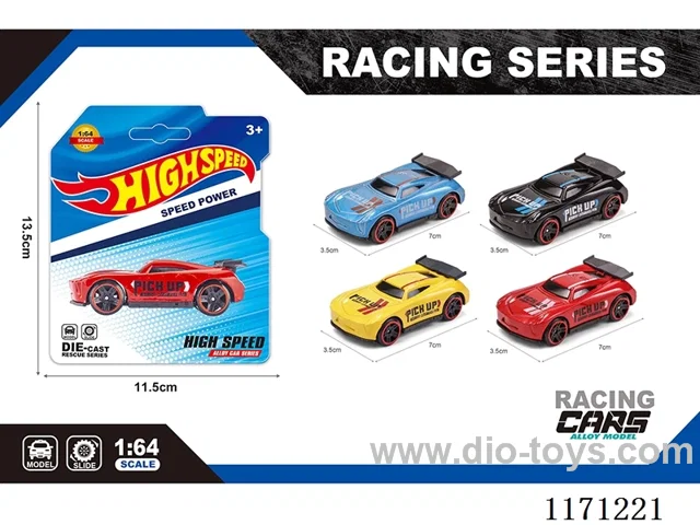 Alloy Scooter Simulation Cars 6 Mixed Pack
