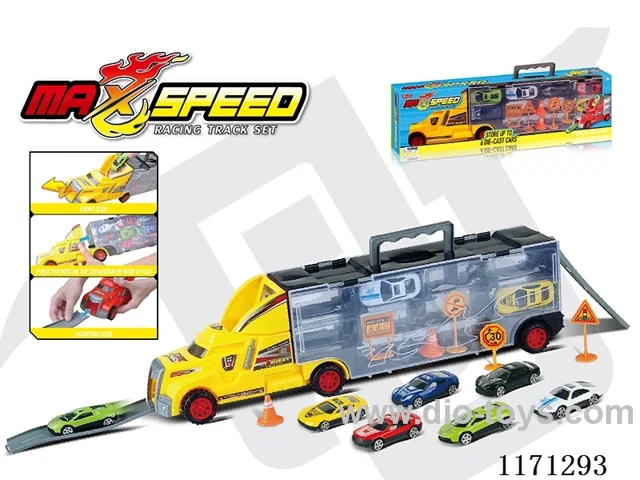 Container Car with 6 Alloy Cars
