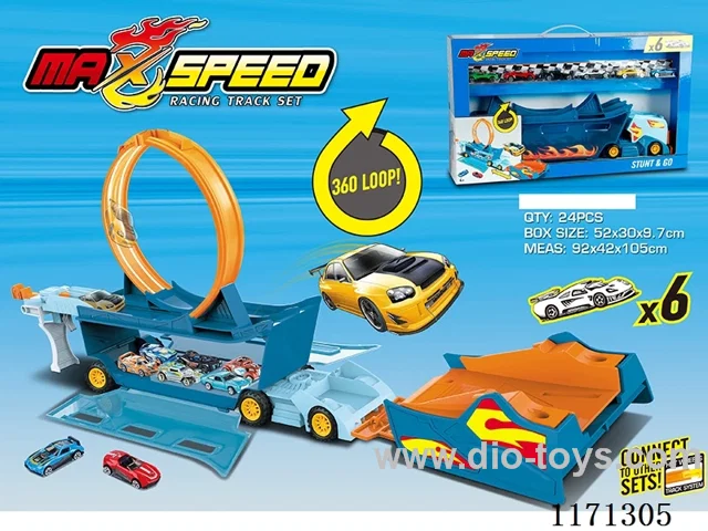 Ejector Car with 6 Alloy Cars