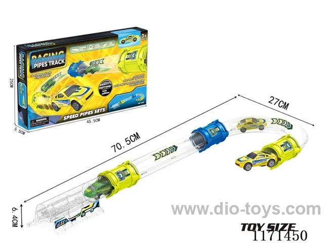 Pipe Pull Back Railcar Set