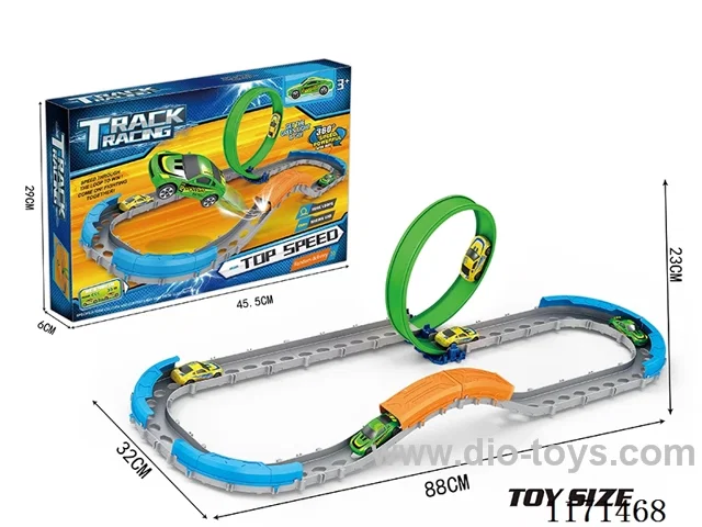 Extreme Pull Back Railcar Set