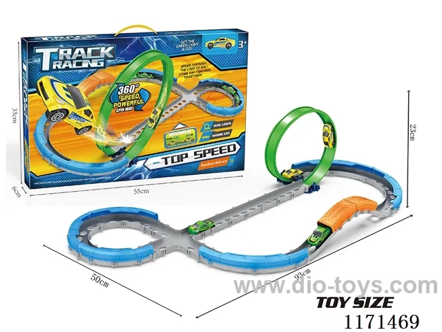 Extreme Pull Back Railcar Set