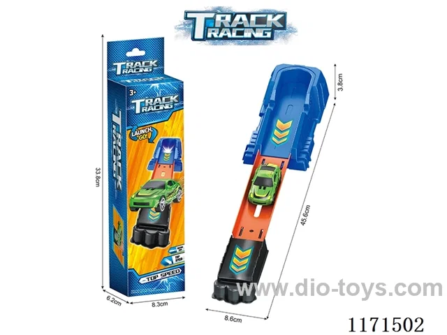 Speed Pull Back Track Car Set