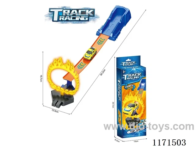 Speed Pull Back Track Car Set