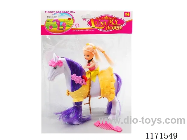 Skirt Ornament Horse Cover + Figurine
