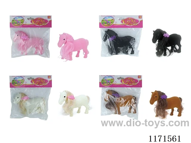 Cute Flocked Pony