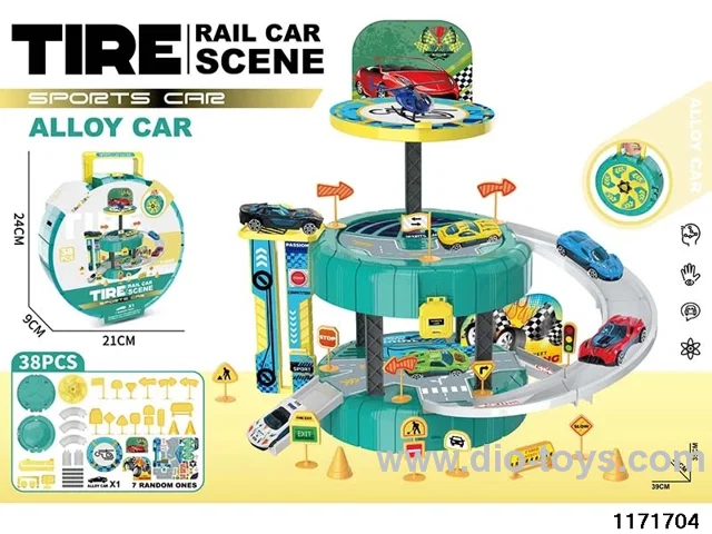 Alloy Sports Car Parking