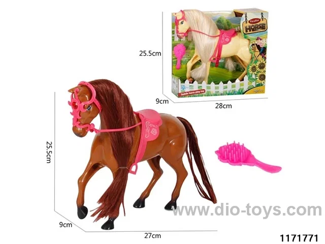 simulated horse