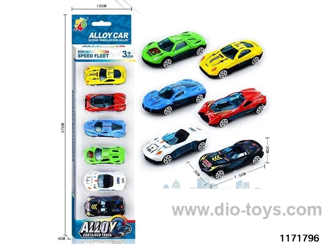 Sliding Alloy Sports Car