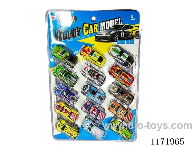 Pull-back alloy car randomly 15 do not repeat