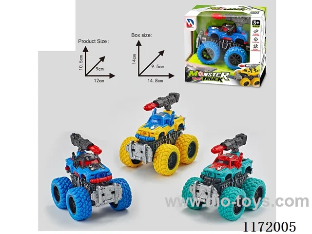 Monster shooting Scooter 3 color mix