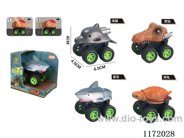 Pull-back Ocean Car