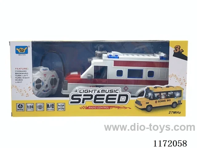 1:24 4ch rc car W L/M