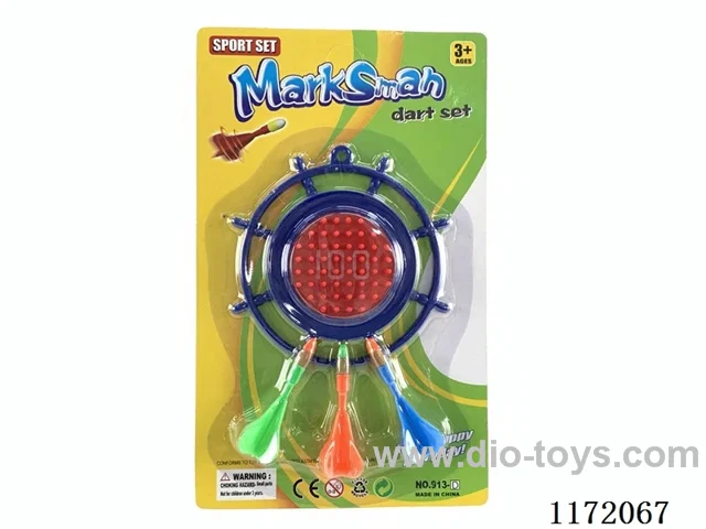 Dartboard with 3 darts