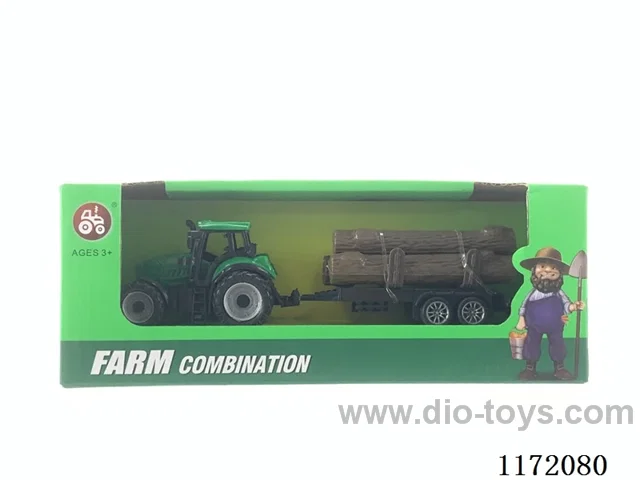 Sliding farmer's cart with wooden strips