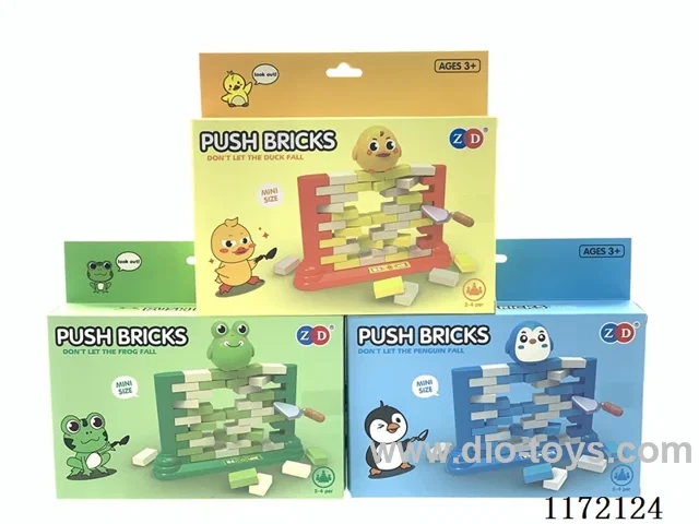 Push brick game penguin/frog/duck 3 mixed